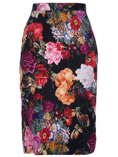 dolce gabbana pencil skirt